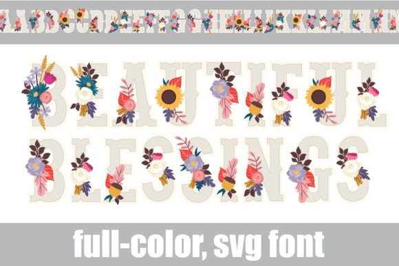 Beautiful Blessings: Elevate Your Designs with Color Fonts