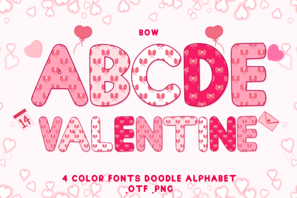 Bow and Proudly: Adorable Color Fonts for Creative Design