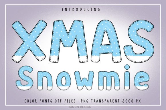 Christmas Snowmie: A Festive Design Asset for Creatives