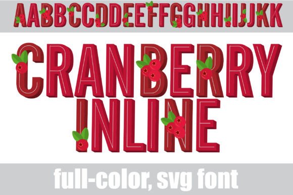 Cranberry Inline: Bold Typography for Modern Branding