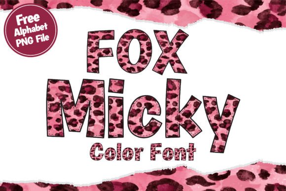 Fox Micky: A Vibrant Color Font for Creative Design