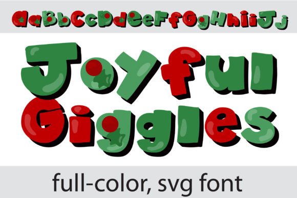 Joyful Giggles: Elevate Your Designs with Whimsical Color Fonts