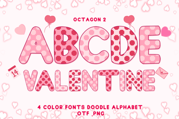 Octagon 2: Vibrant Color Fonts for Dynamic Design