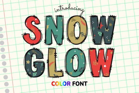 Snow & Glow: Elevate Holiday Projects with Festive Typography